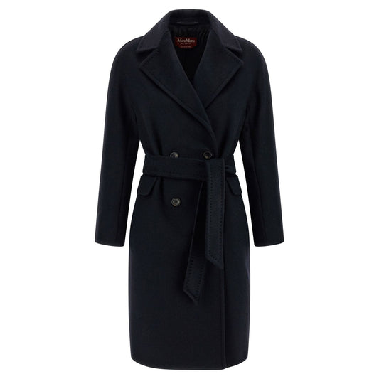 Max Mara Blue Cashmere Coat