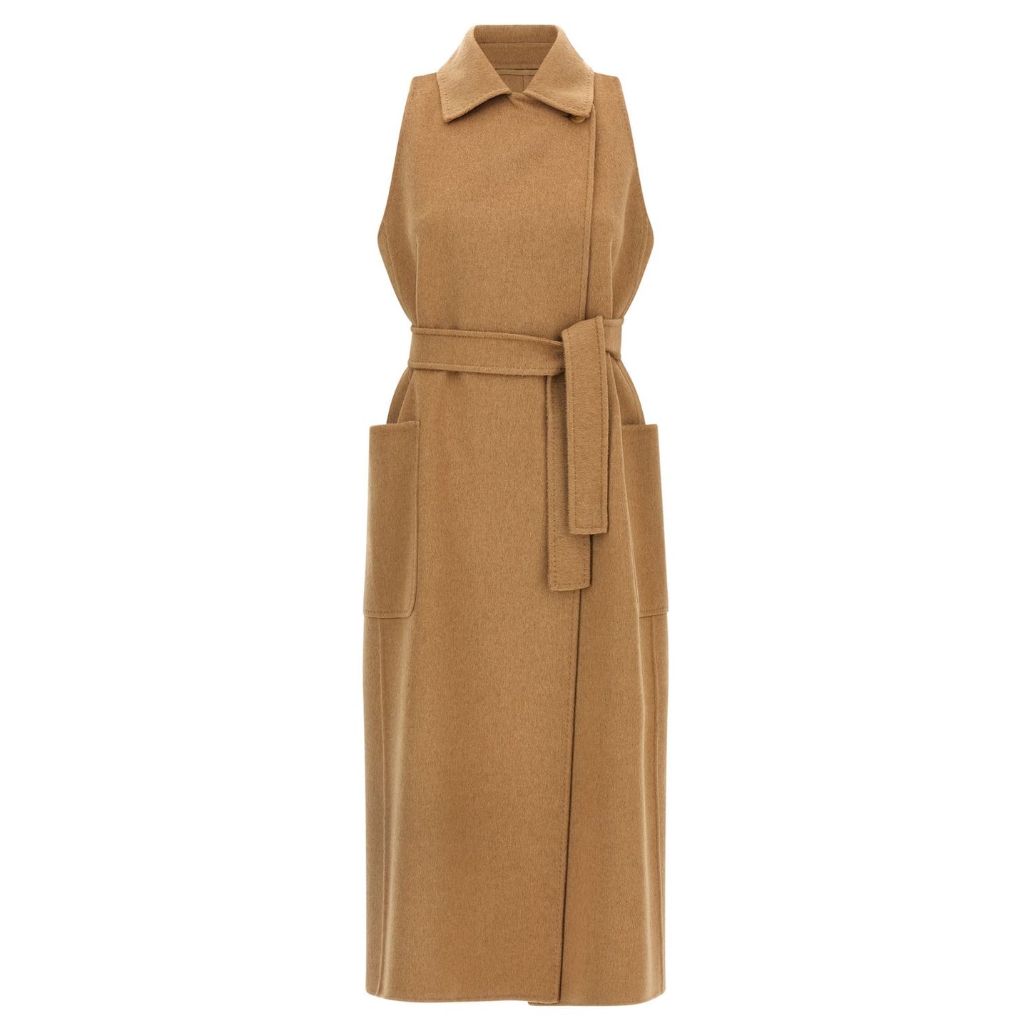Max Mara Beige Wool Coat