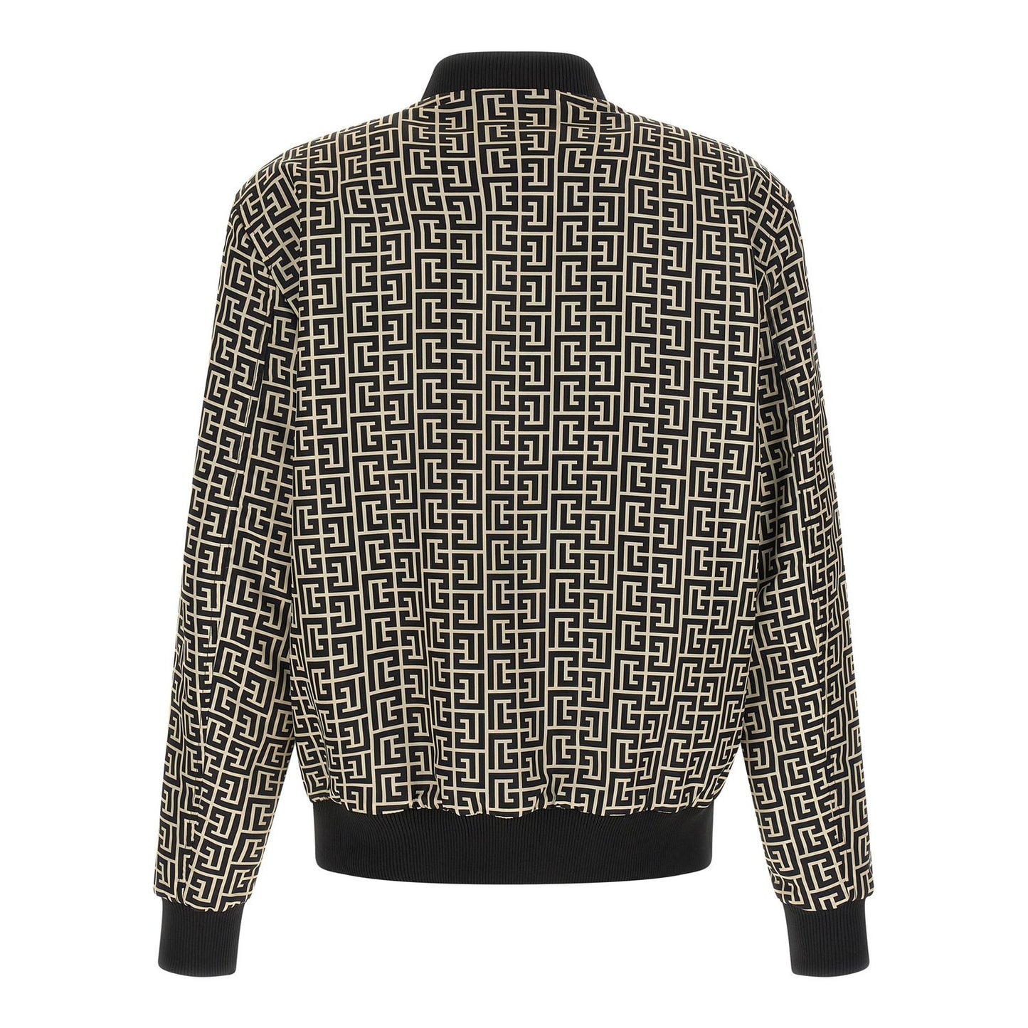 Balmain Black Polyamide Bomber