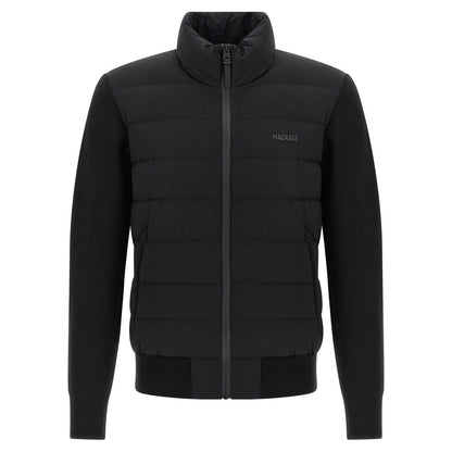 Mackage Blue Nylon Cardigan