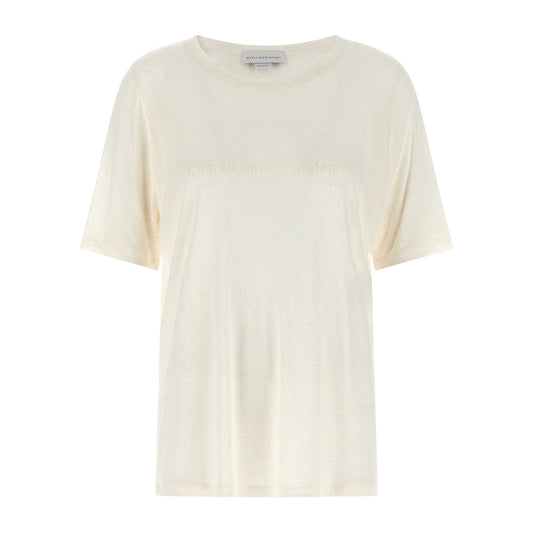 Stella McCartney White Viscose T-Shirt