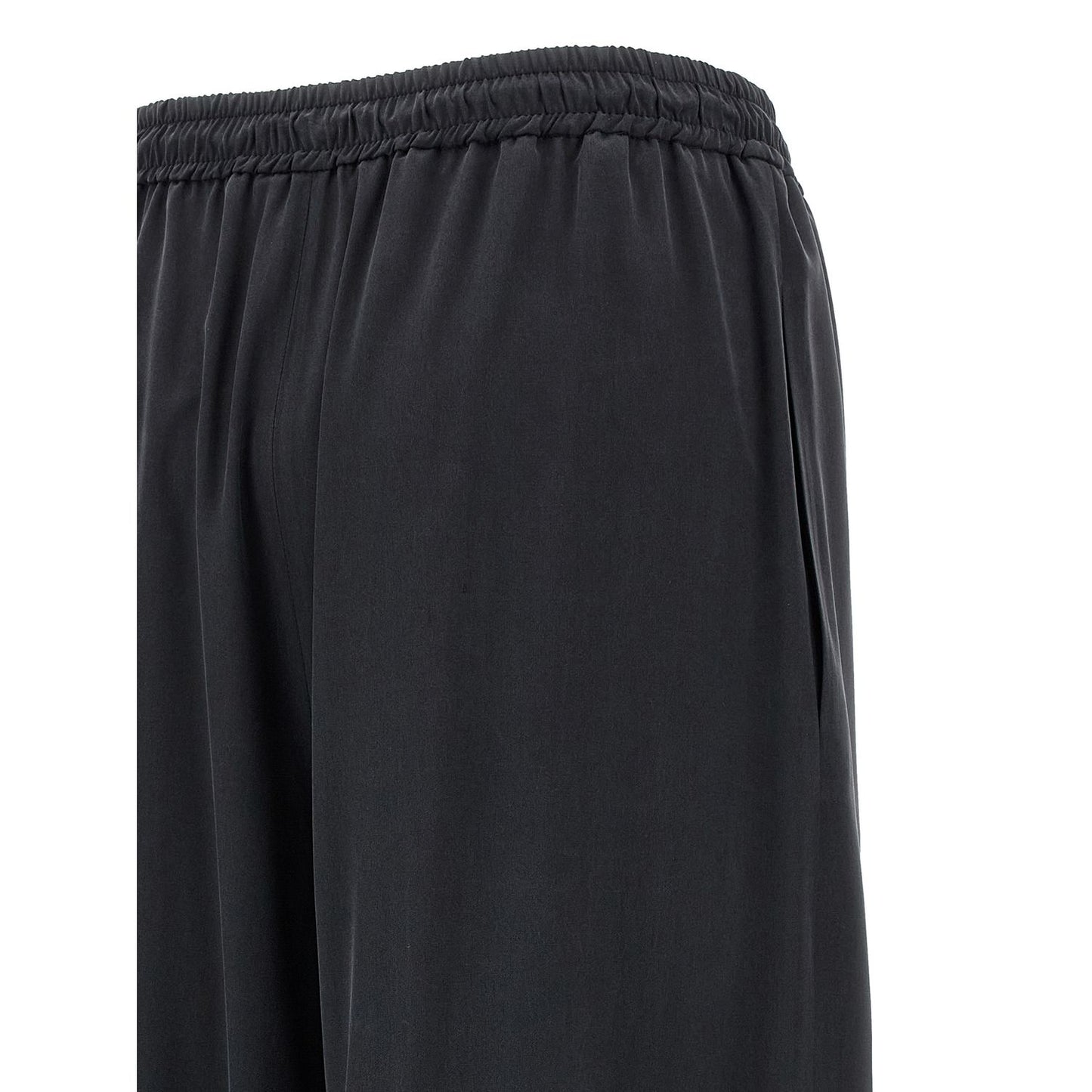 Max Mara Blue Silk Casual Pants