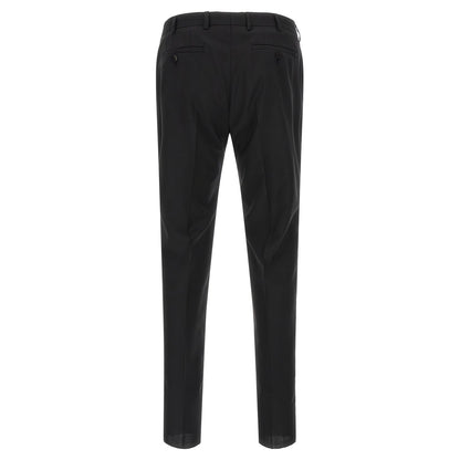 Pal Zileri Black Wool Two-Piece Suit