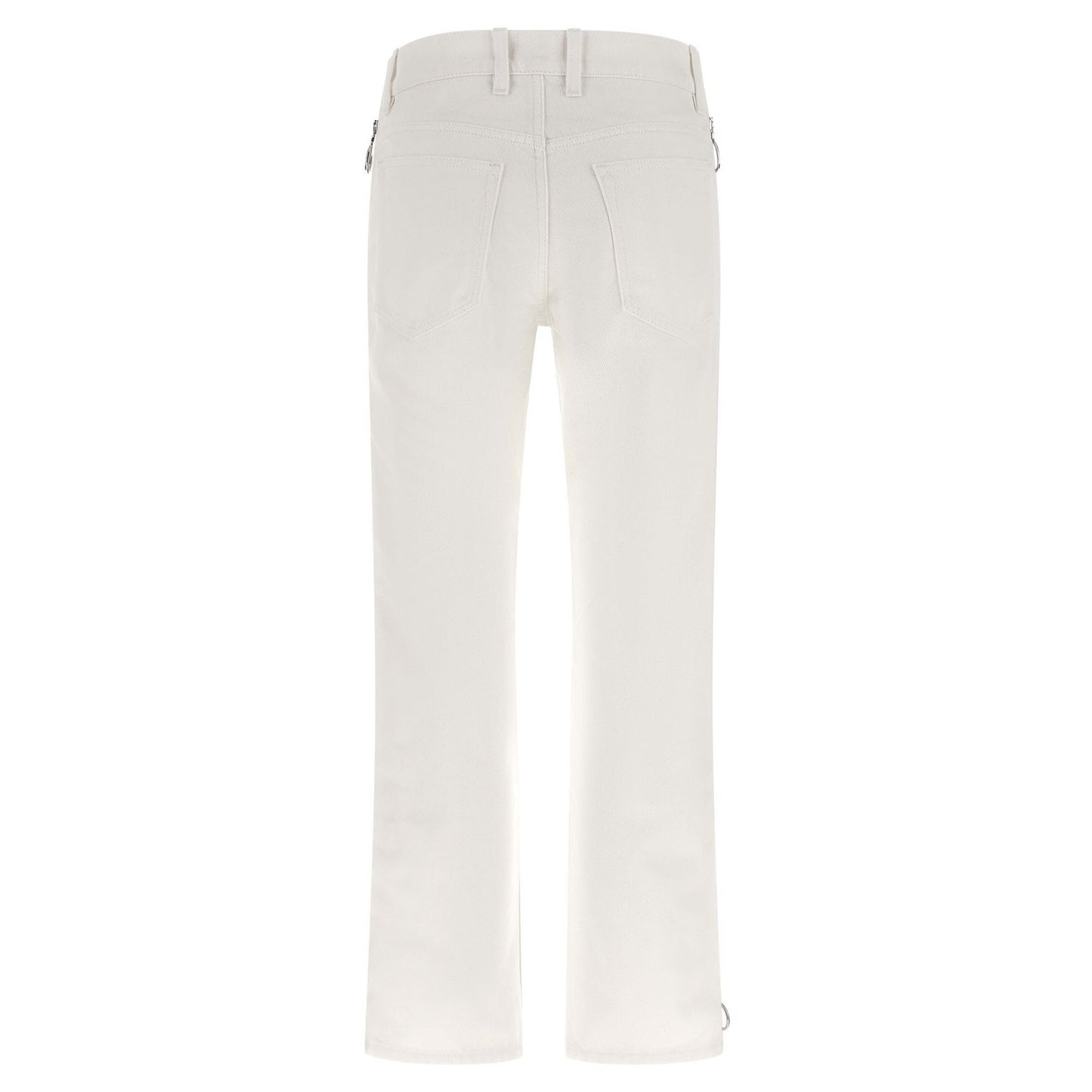 Paco Rabanne White Cotton Jeans Denim