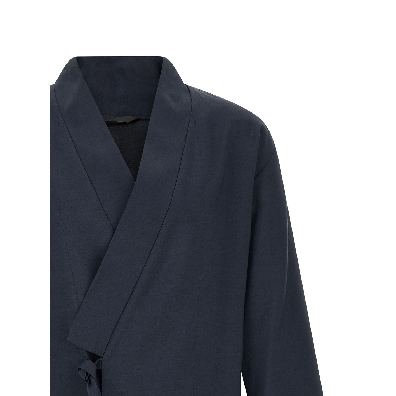 Kenzo Blue Viscose Blazer