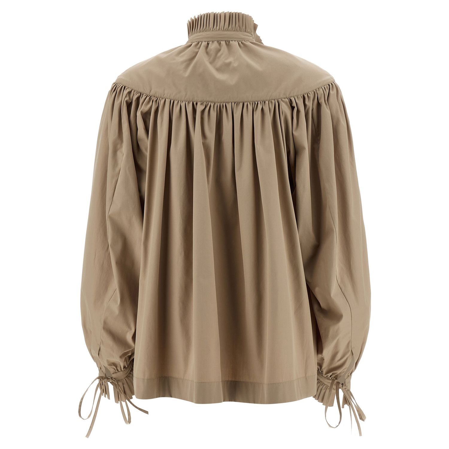Dries Van Noten Beige Cotton Blouse