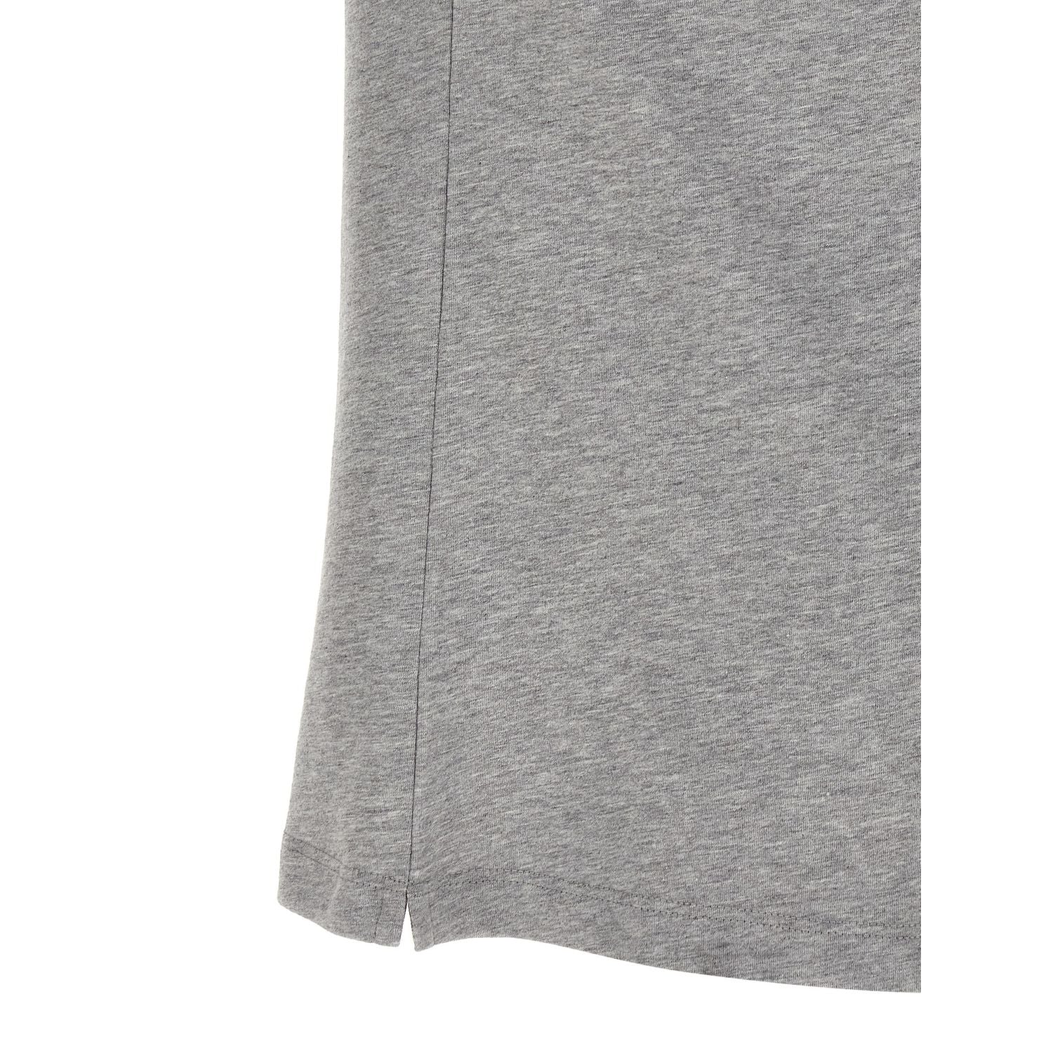 Brunello Cucinelli Gray Cotton Polo Shirt