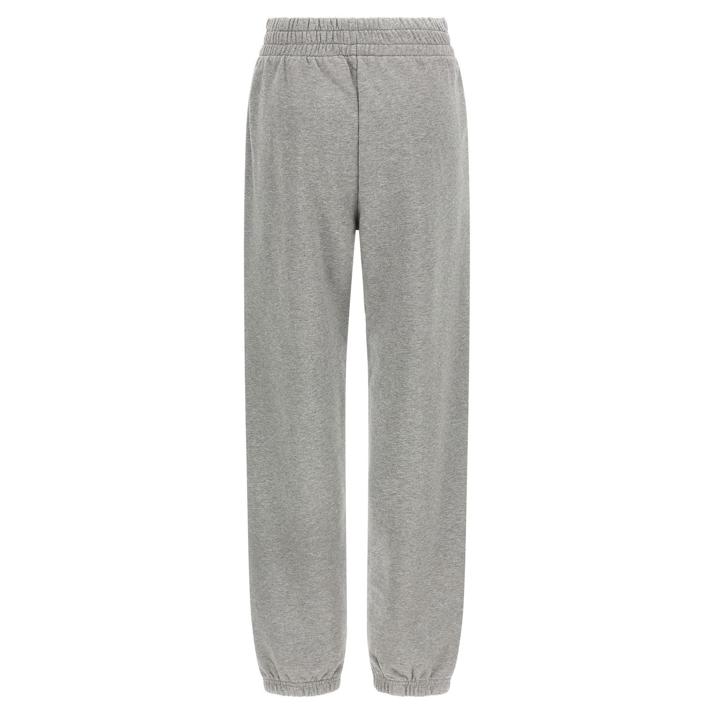 Off-White Gray Cotton Joggers (Workout Pants)