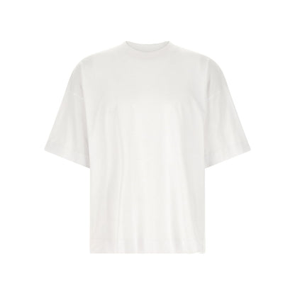 Dries Van Noten White Cotton T-Shirt