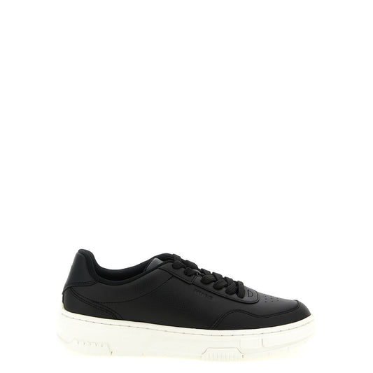 Hugo Boss Black Polyester Low Top Sneakers