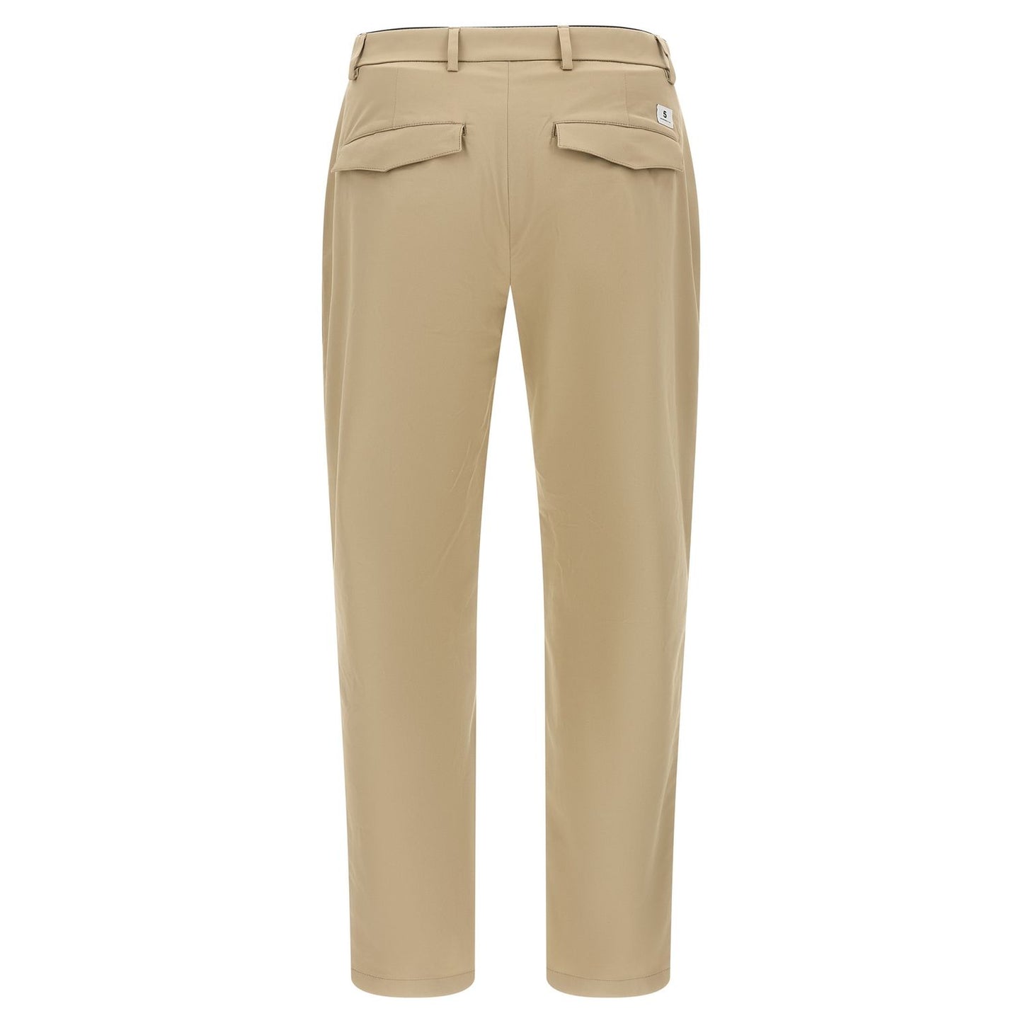 Department 5 Beige Cotton Cropped Pants