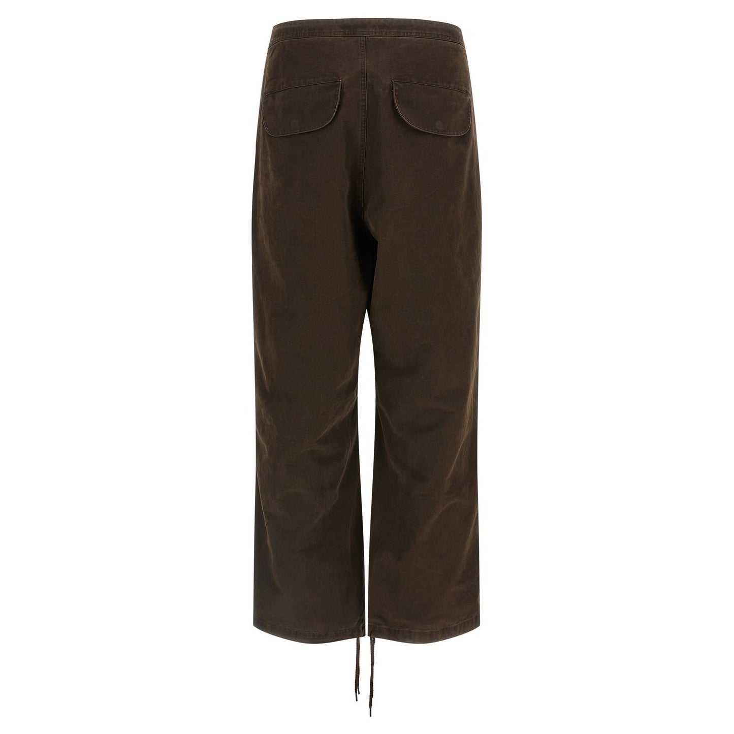 Entire Studios Brown Cotton Cargo Pants