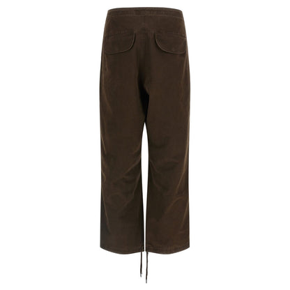 Entire Studios Brown Cotton Cargo Pants