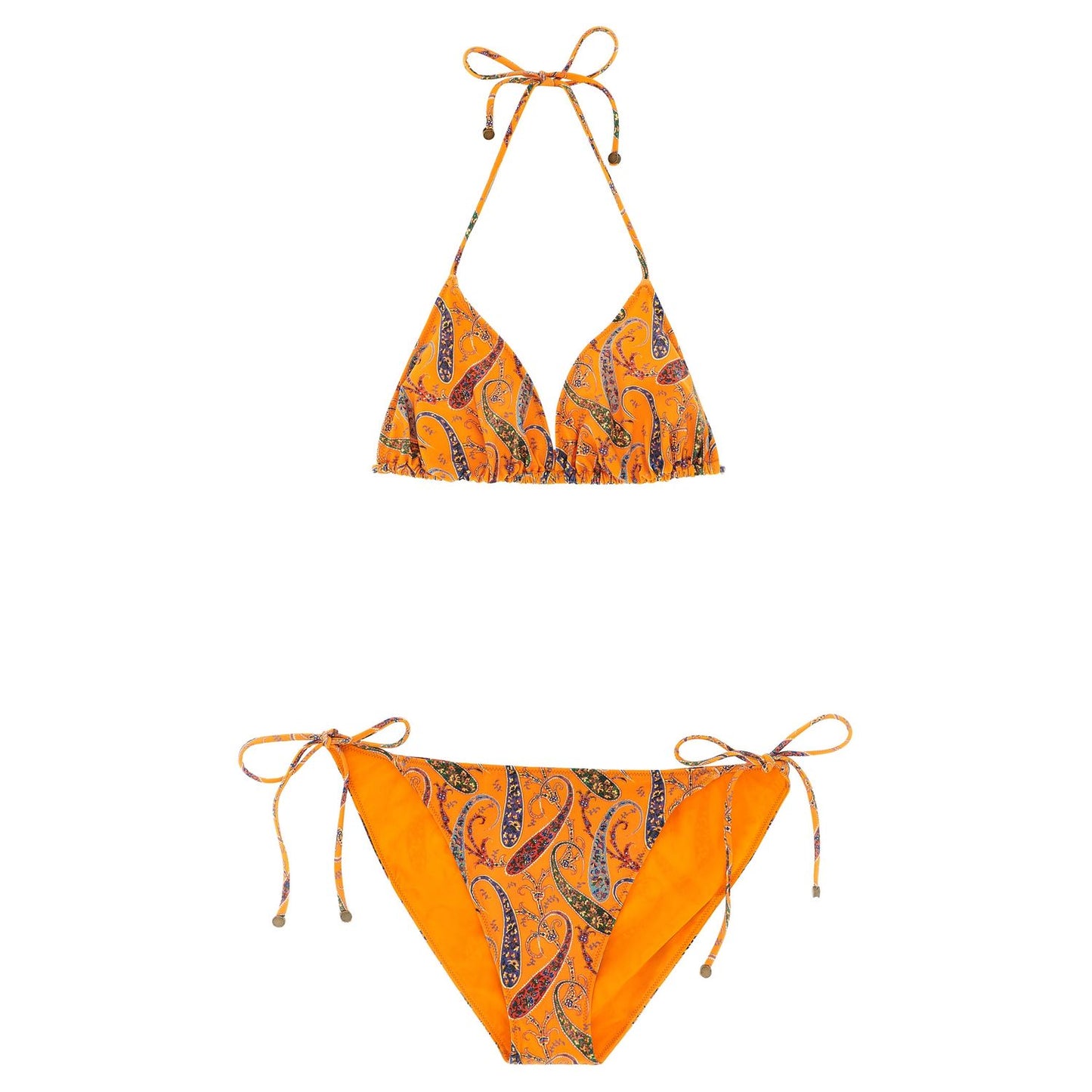 Etro Orange Polyamide Bikini