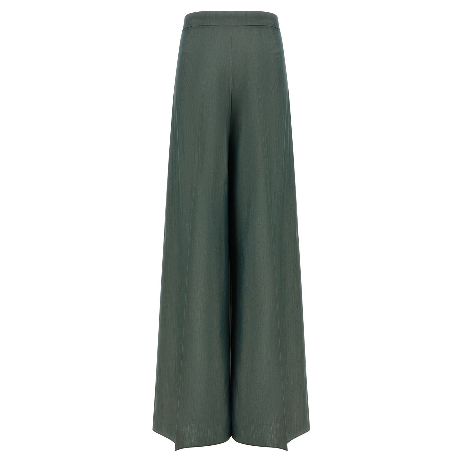 Max Mara Bicolor Virgin Wool Casual Pants