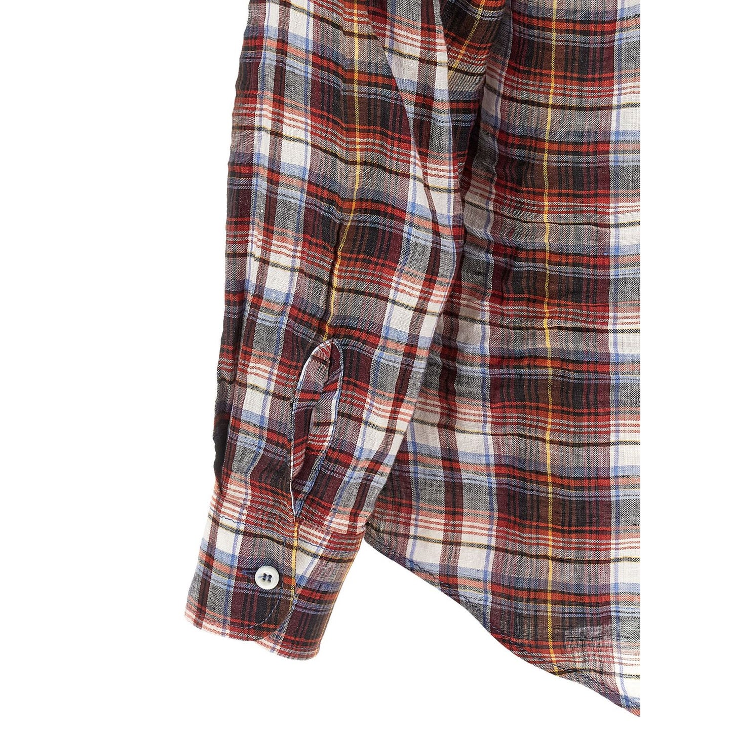Dsquared² Multicolor Linen Blouse