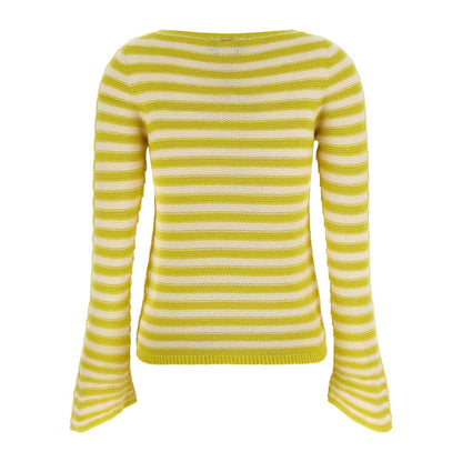 Twinset Bicolor Cotton Cardigan
