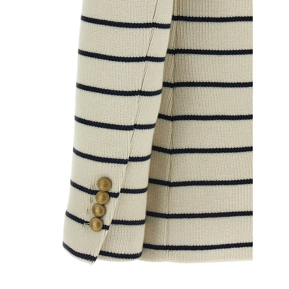 Brunello Cucinelli Blue Cotton Blazer