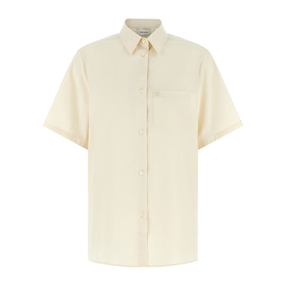 Ferragamo Beige Cotton Blouse
