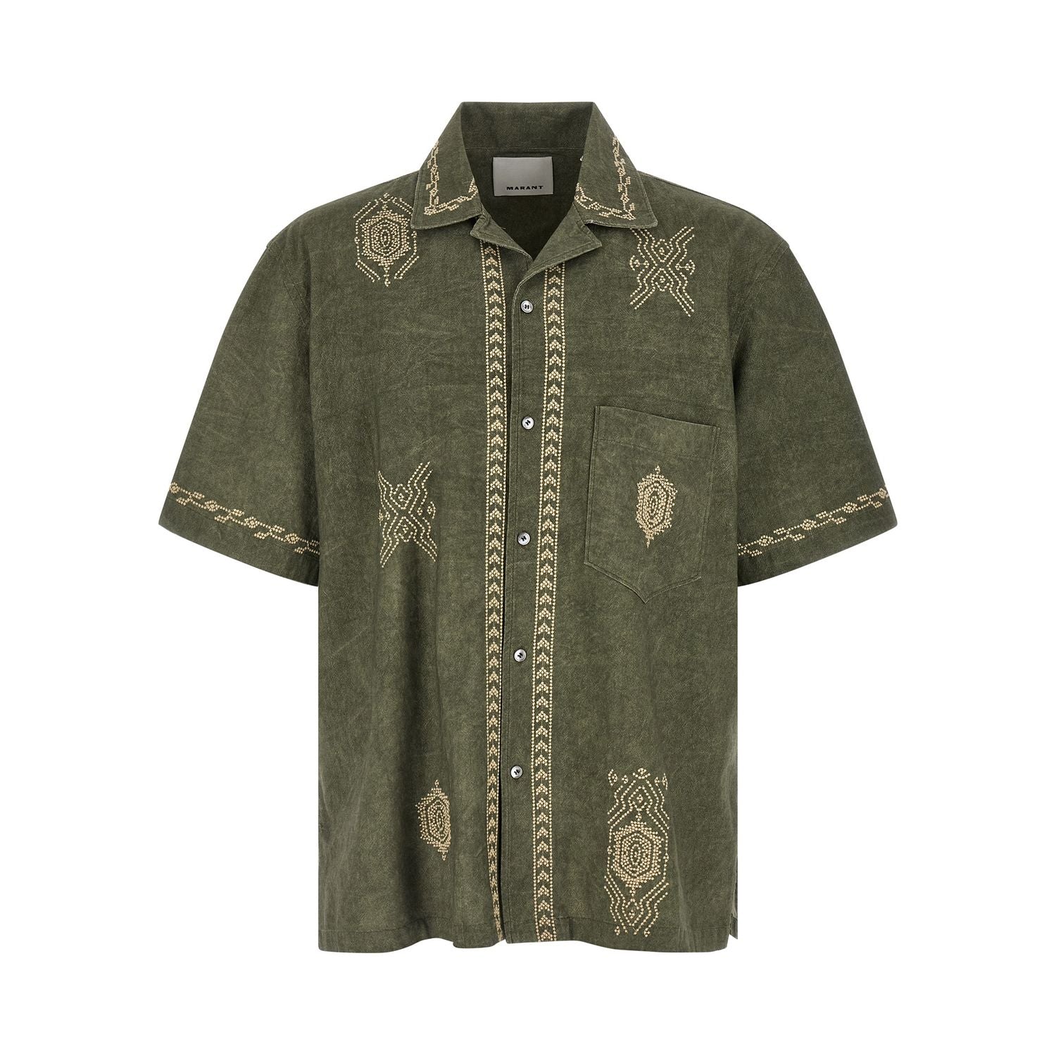 Isabel Marant Bicolor Cotton Blouse