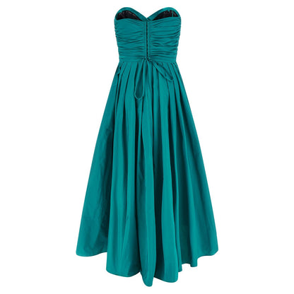 PINKO Bicolor Polyester Long Dress