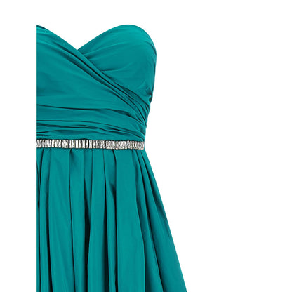 PINKO Bicolor Polyester Long Dress