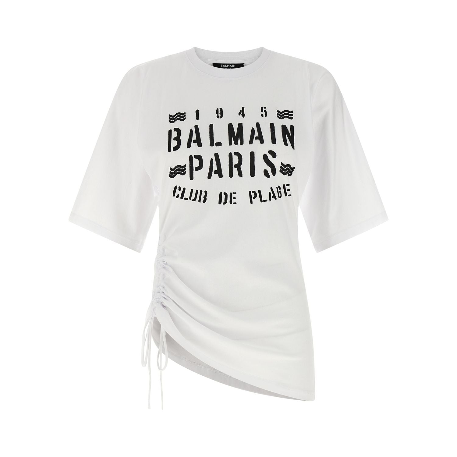 Balmain Bicolor Cotton T-Shirt