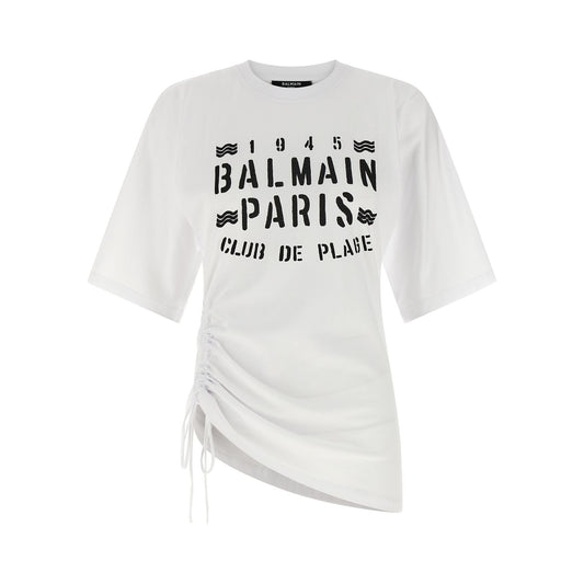 Balmain Bicolor Cotton T-Shirt