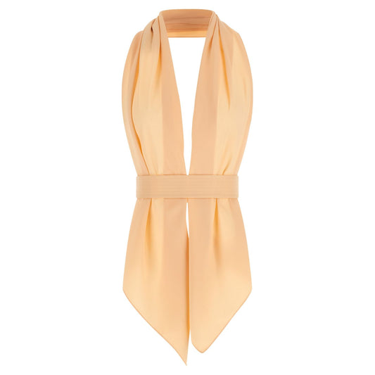 Alberta Ferretti Multicolor Viscose Sleeveles T-Shirt