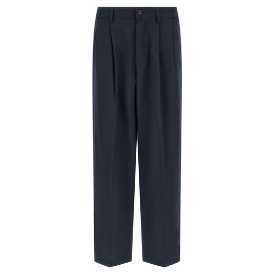 Department 5 Blue Polyester Chino Pants