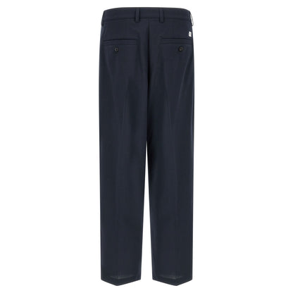 Department 5 Blue Polyester Chino Pants