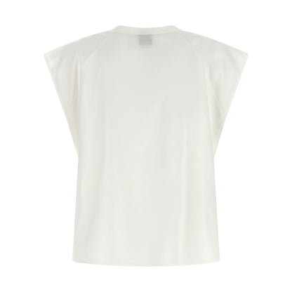 PINKO White Cotton Blouse