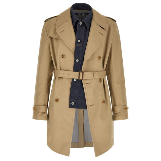 Junya Watanabe Beige Cotton Coat
