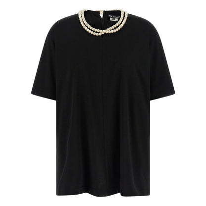 Junya Watanabe Black Cotton T-Shirt