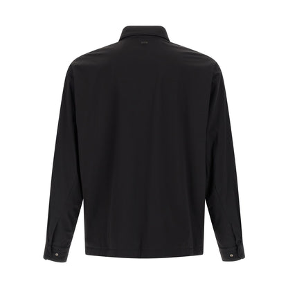 Herno Black Polyamide Shell Jacket