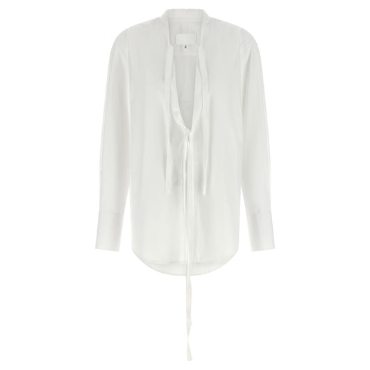 Maison Margiela White Cotton Blouse