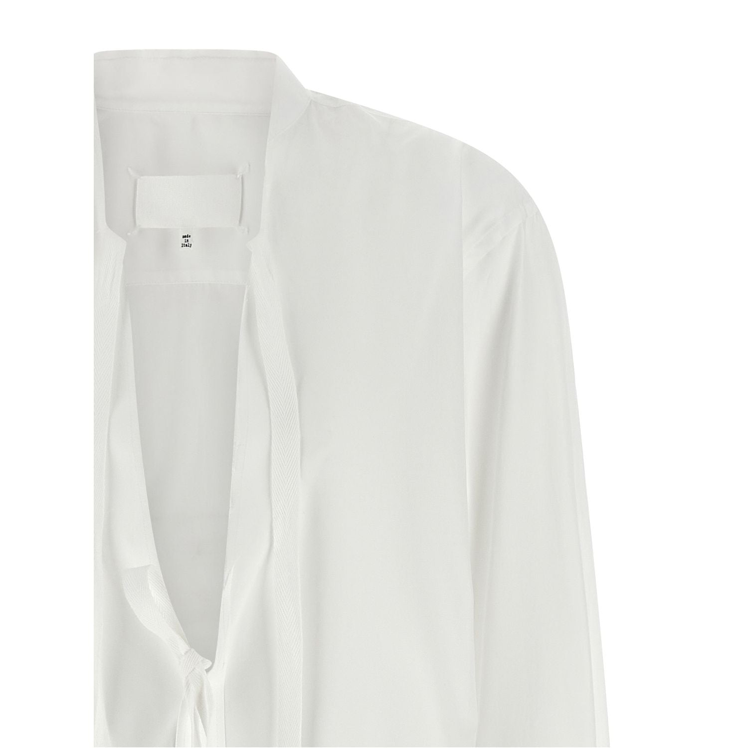 Maison Margiela White Cotton Blouse