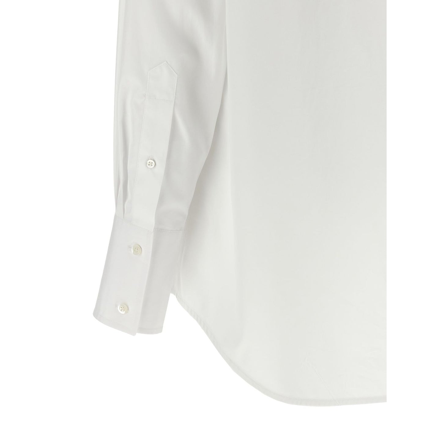 Maison Margiela White Cotton Blouse