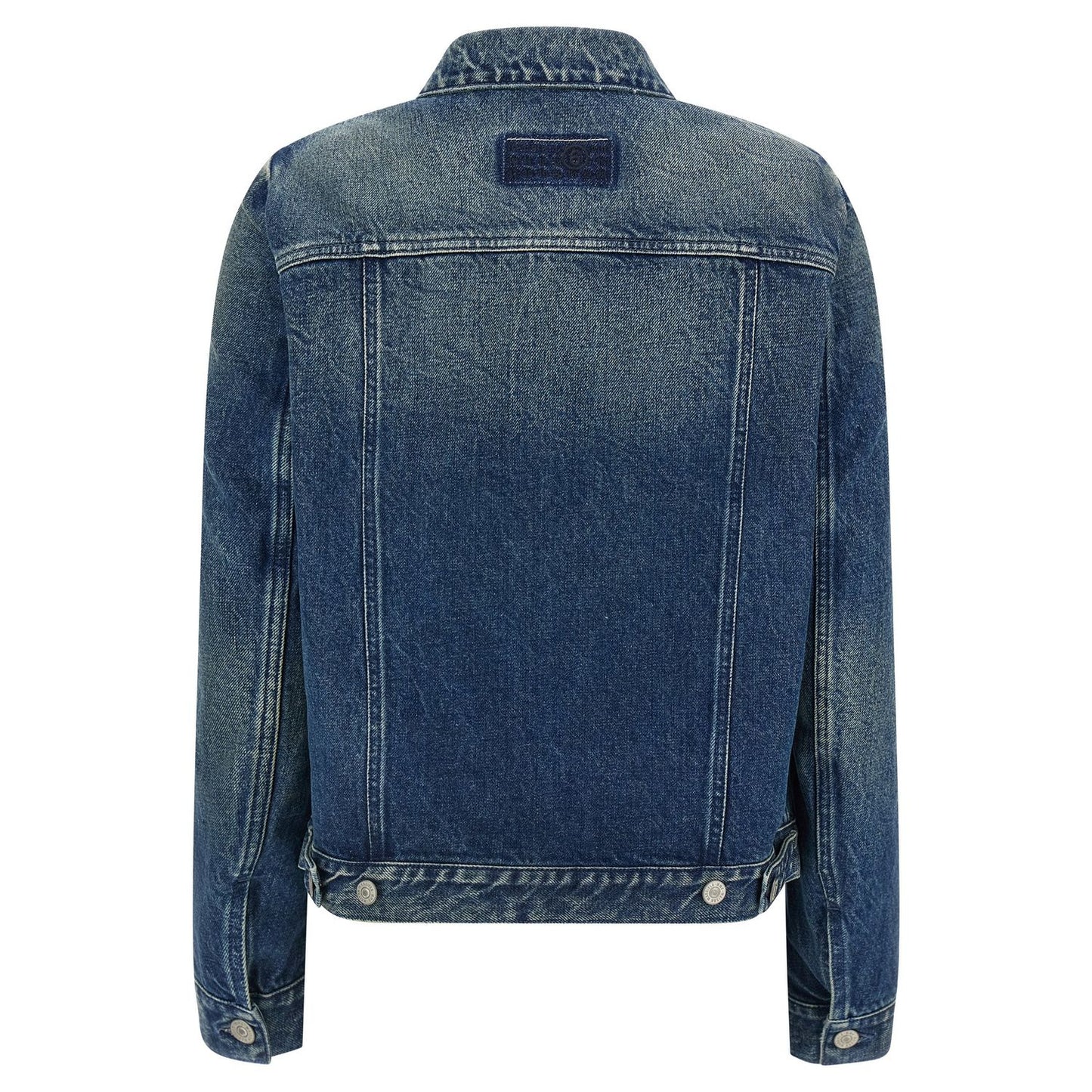 MM6 Maison Margiela Blue Cotton Denim Jacket