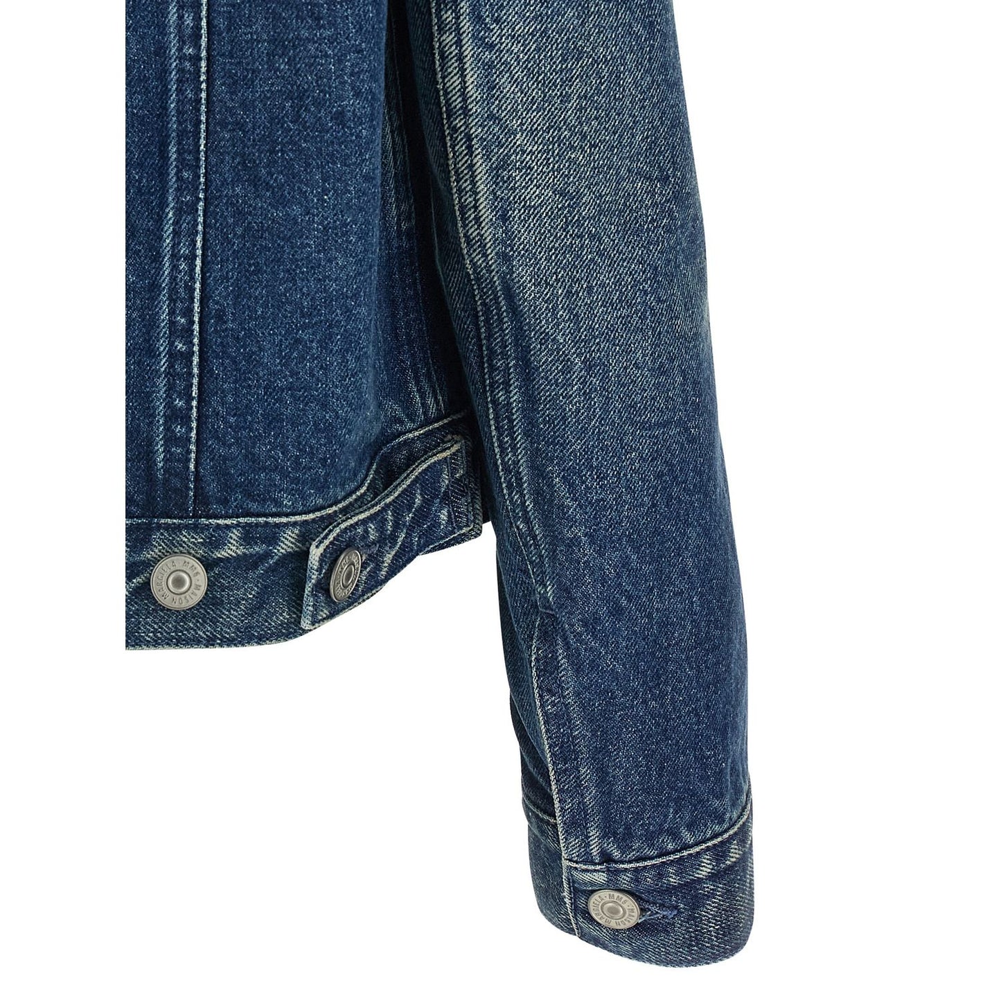 MM6 Maison Margiela Blue Cotton Denim Jacket