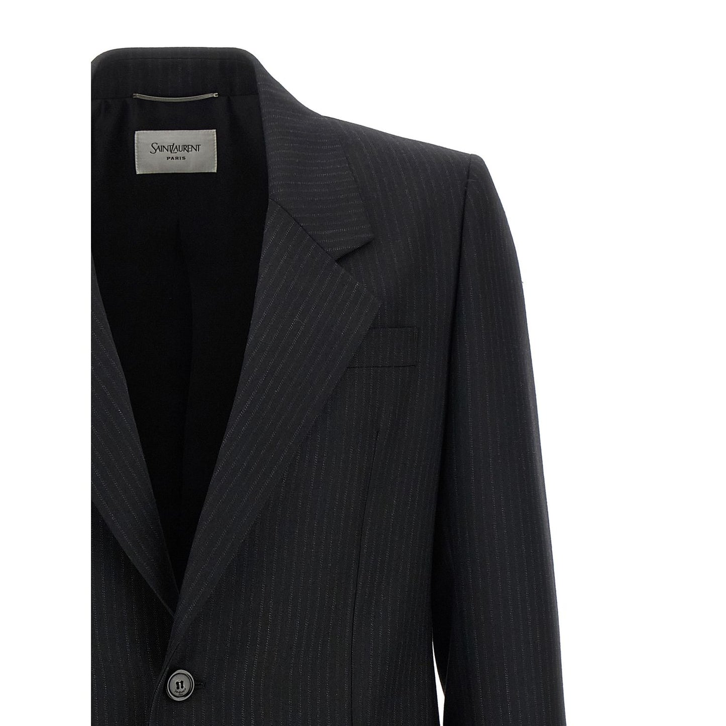 Saint Laurent Black Wool Blazer