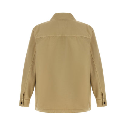 Saint Laurent Beige Cotton Blouse