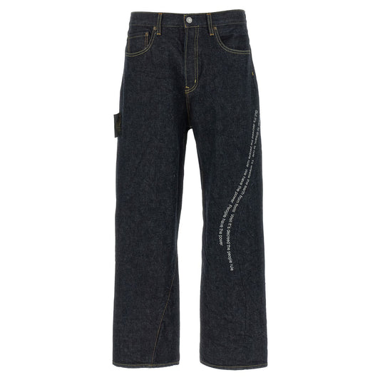 Undercover Blue Cotton Jeans Denim