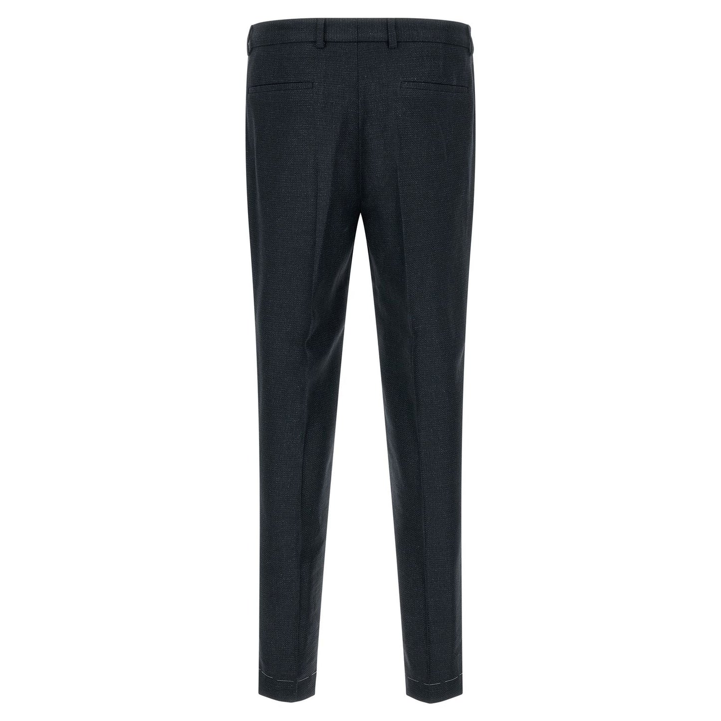 Brunello Cucinelli Blue Silk Two-Piece Suit