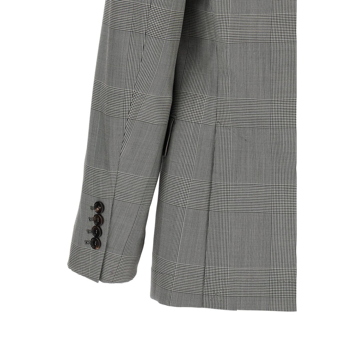 Brunello Cucinelli Gray Virgin Wool Blazer