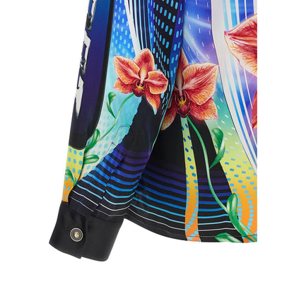 Casablanca Multicolor Silk Blouse