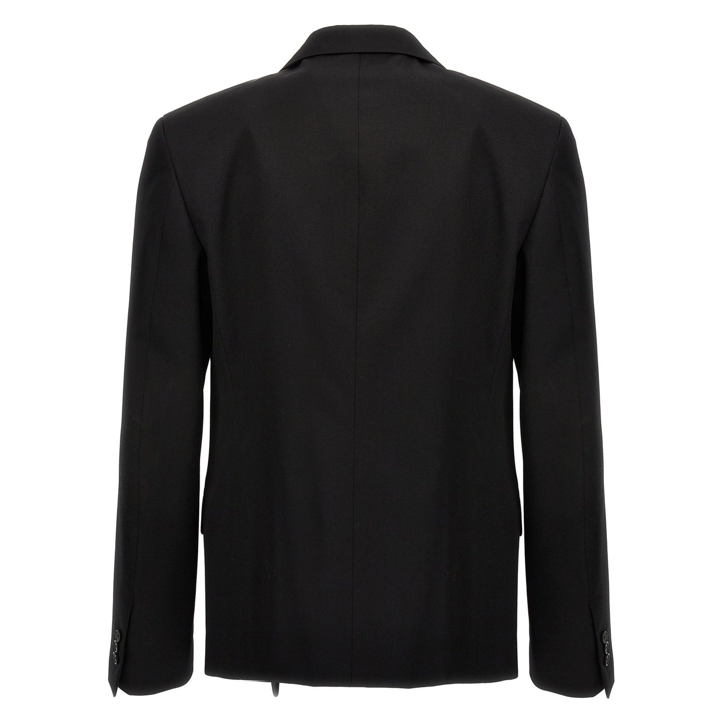 Off-White Black Wool Blazer