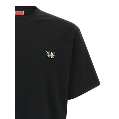 Kenzo Black Cotton T-Shirt