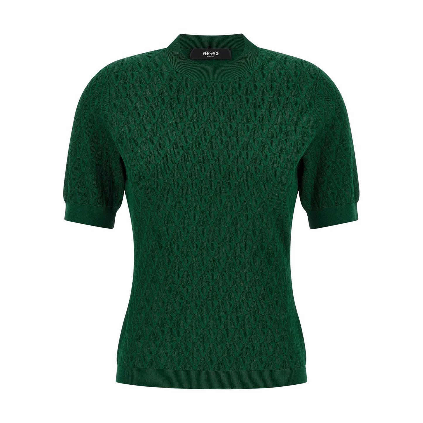 Versace Bicolor Viscose T-Shirt