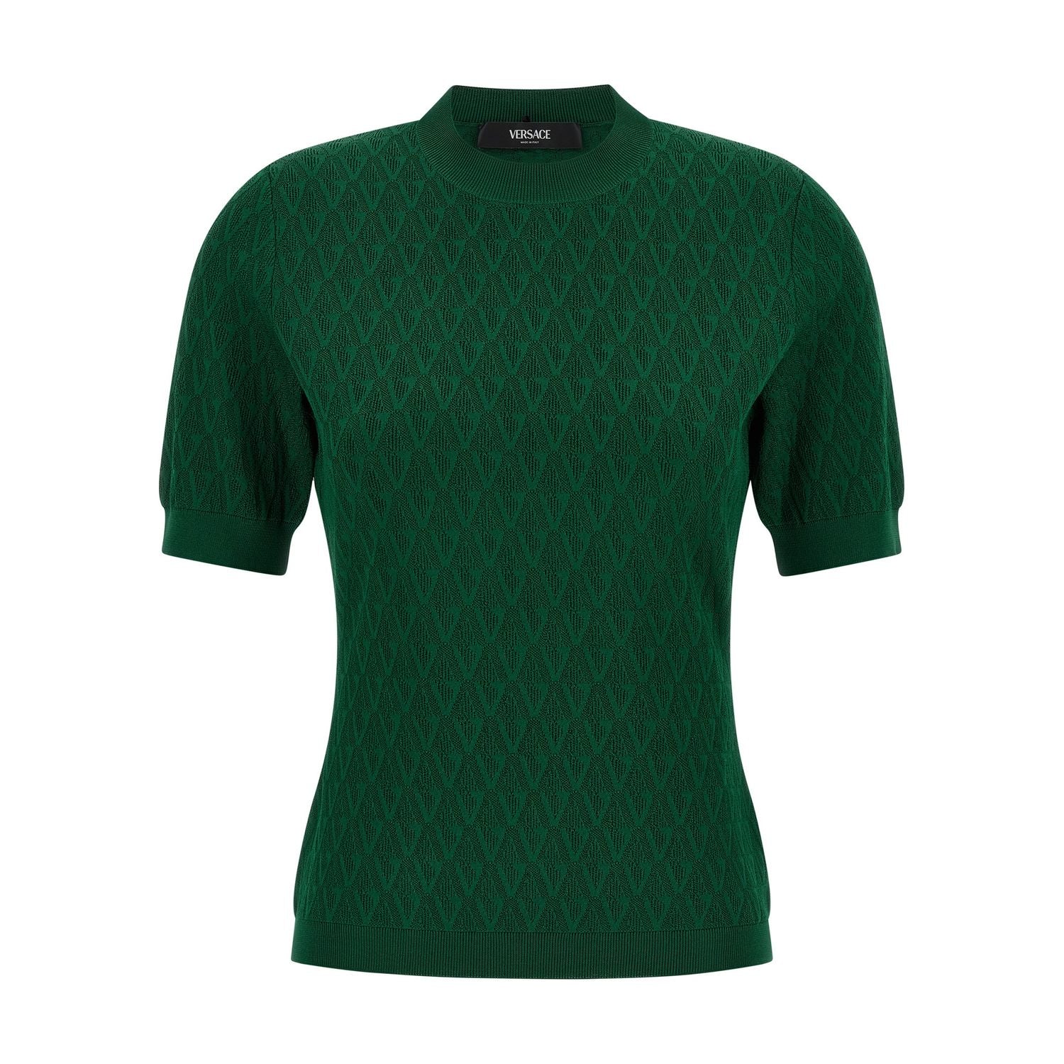 Versace Bicolor Viscose T-Shirt